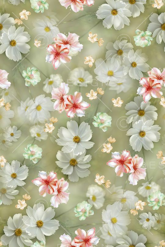 绿植树叶印花华亿平台图片