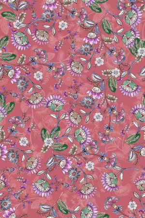 绿植树叶印花华亿平台图片