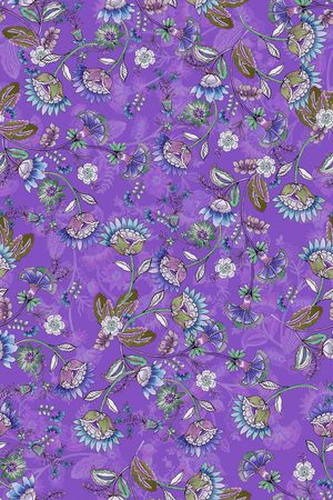 绿植树叶印花华亿平台图片