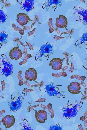 绿植树叶印花华亿平台图片