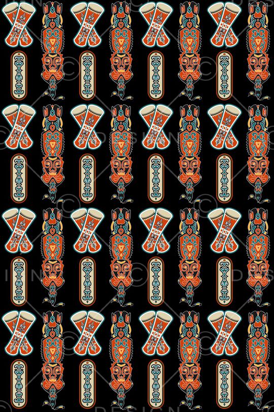 民族风印花华亿平台图片