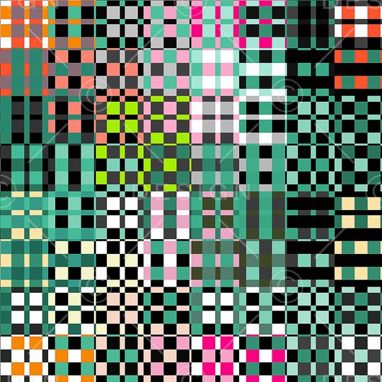 几何印花华亿平台图片