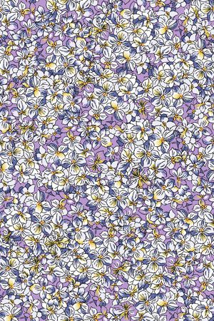 彩底花卉印花华亿平台图片