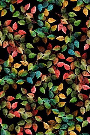 植物印花华亿平台图片