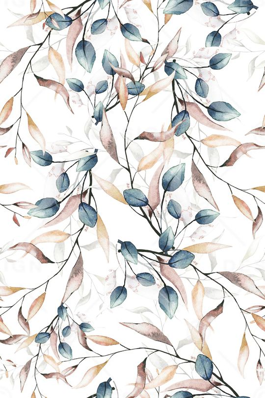 绿植树叶印花华亿平台图片