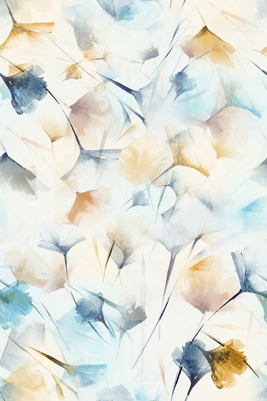 绿植树叶印花华亿平台图片