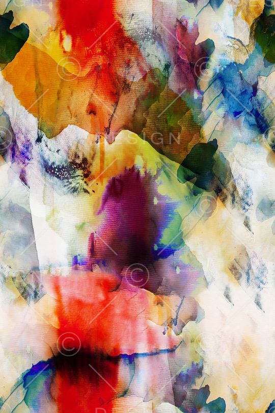 水彩印花华亿平台图片