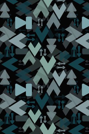 几何印花华亿平台图片