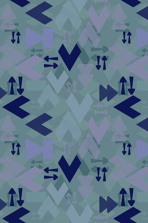 几何印花华亿平台图片