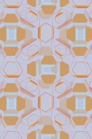 几何印花华亿平台图片