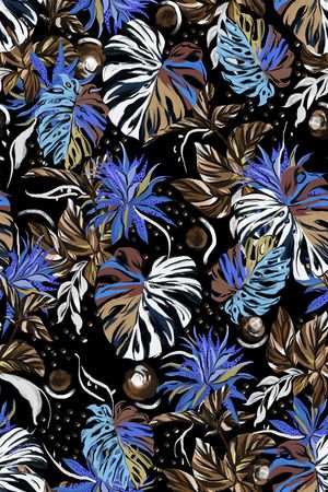 抽象印花华亿平台图片