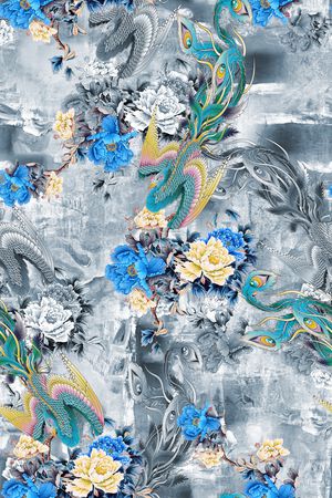 时尚印花华亿平台图片