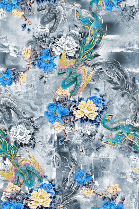 时尚印花华亿平台图片