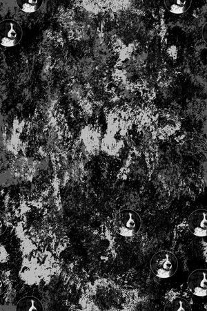 动物头印花华亿平台图片