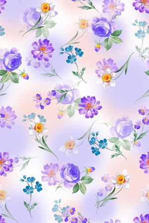 绿植树叶印花华亿平台图片