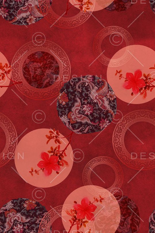 香云纱印花华亿平台图片