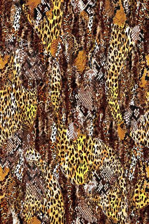 蛇纹印花华亿平台图片