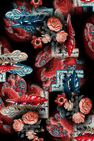 数码华亿平台印花华亿平台图片