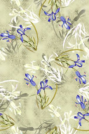 绿植树叶印花华亿平台图片