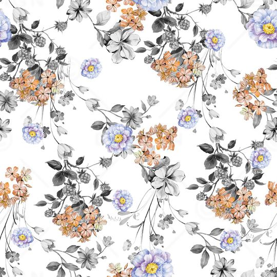 绿植树叶印花华亿平台图片