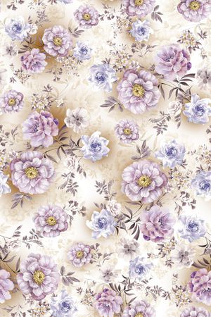 绿植树叶印花华亿平台图片