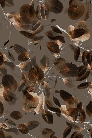 绿植树叶印花华亿平台图片