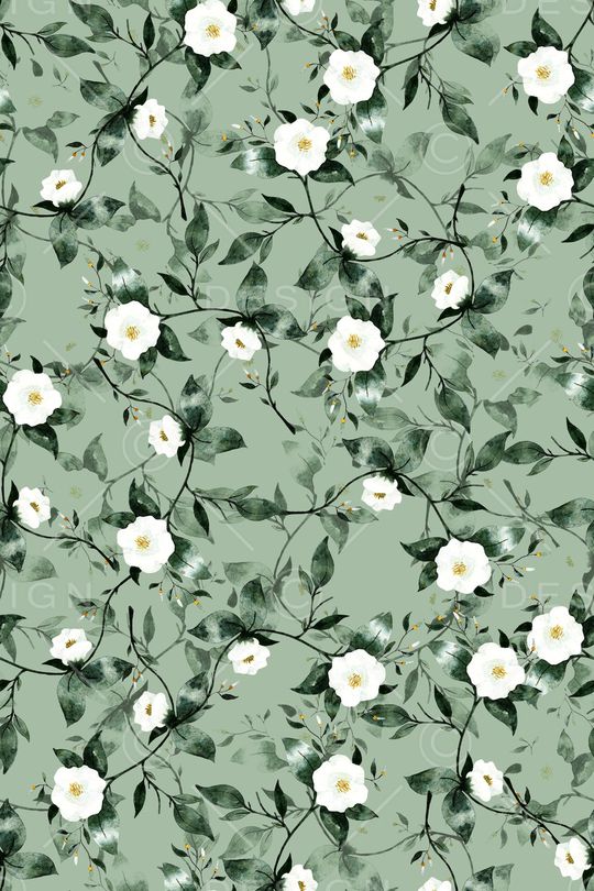 清爽底花卉印花华亿平台图片