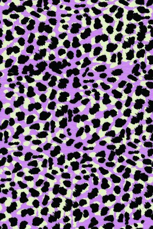 豹纹印花华亿平台图片