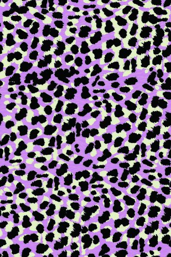 豹纹印花华亿平台图片