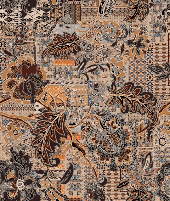 民族风印花华亿平台图片