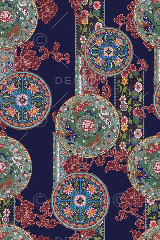 香云纱印花华亿平台图片