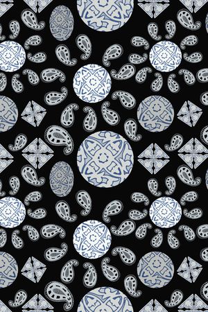 圆形印花华亿平台图片