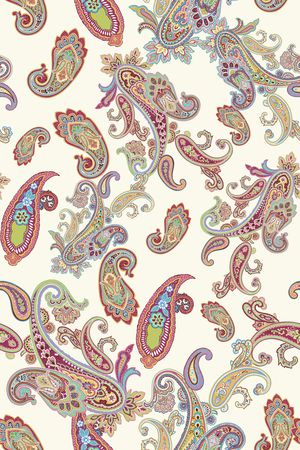 佩斯利印花华亿平台图片