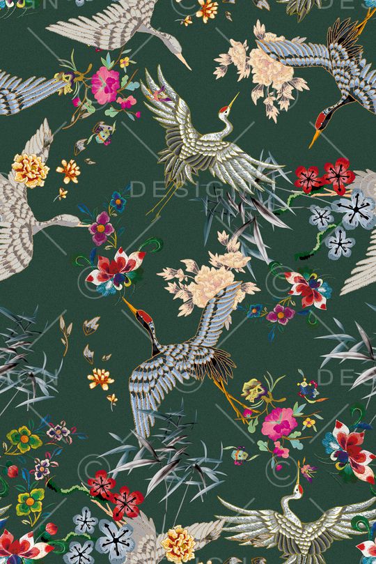 竹子印花华亿平台图片