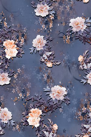 中国风印花华亿平台图片