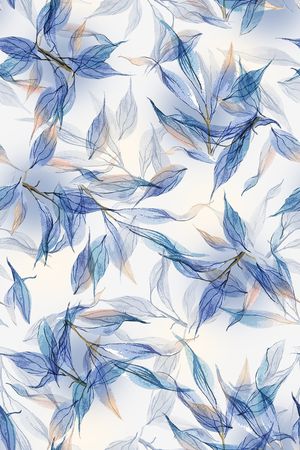 绿植树叶印花华亿平台图片