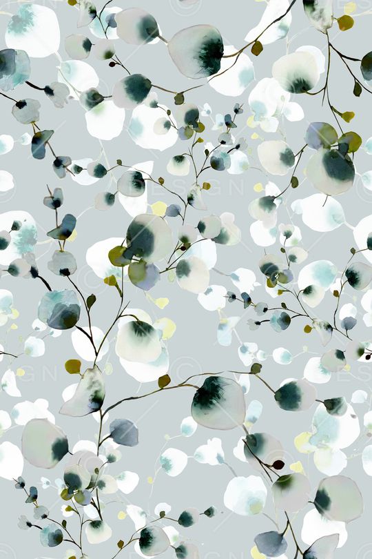 绿植树叶印花华亿平台图片