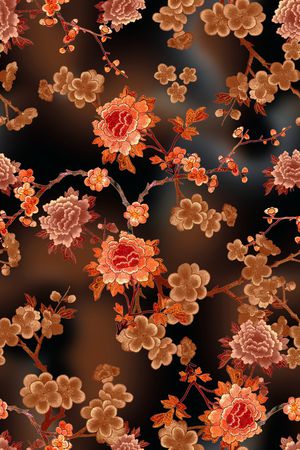 香云纱印花华亿平台图片