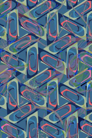 几何印花华亿平台图片