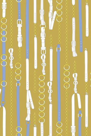 连衣裙印花华亿平台图片