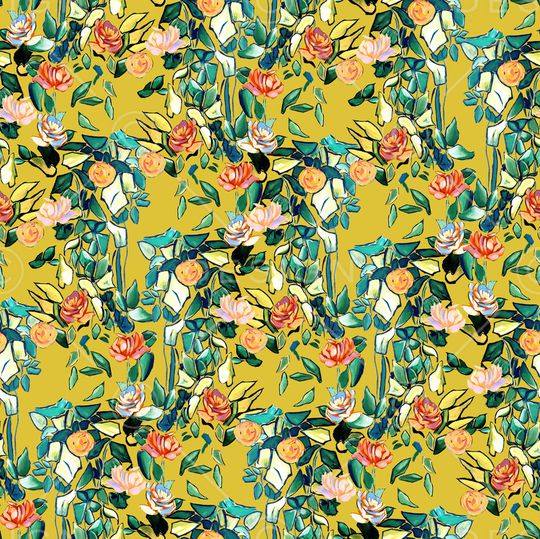 大牌风印花华亿平台图片