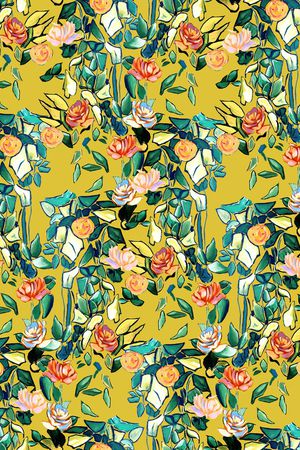 大牌风印花华亿平台图片