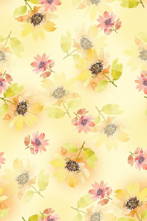 水彩印花华亿平台图片