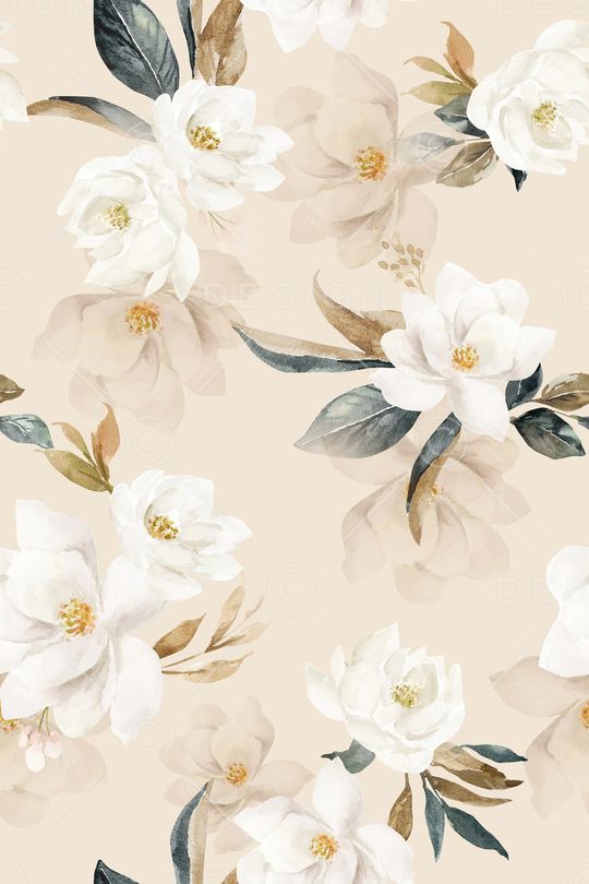 清爽底花卉印花华亿平台图片