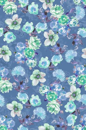 扎染华亿平台印花华亿平台图片