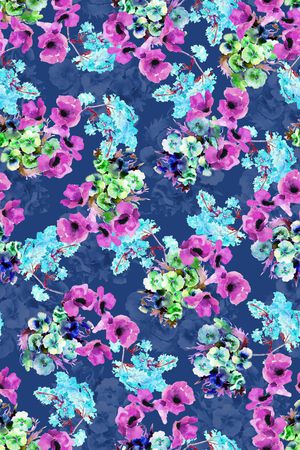 扎染华亿平台印花华亿平台图片