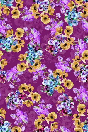 扎染华亿平台印花华亿平台图片