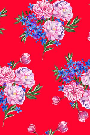 水彩印花华亿平台图片