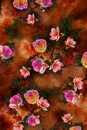 几何印花华亿平台图片