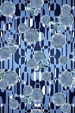 几何印花华亿平台图片